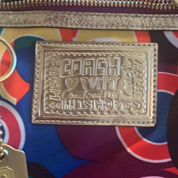Coach multicolored shoulder bag - Picture 2 of 4